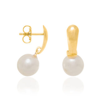 Brinco Banhado a ouro 18k Com Pérolas Sintéticas 522093 Rommanel