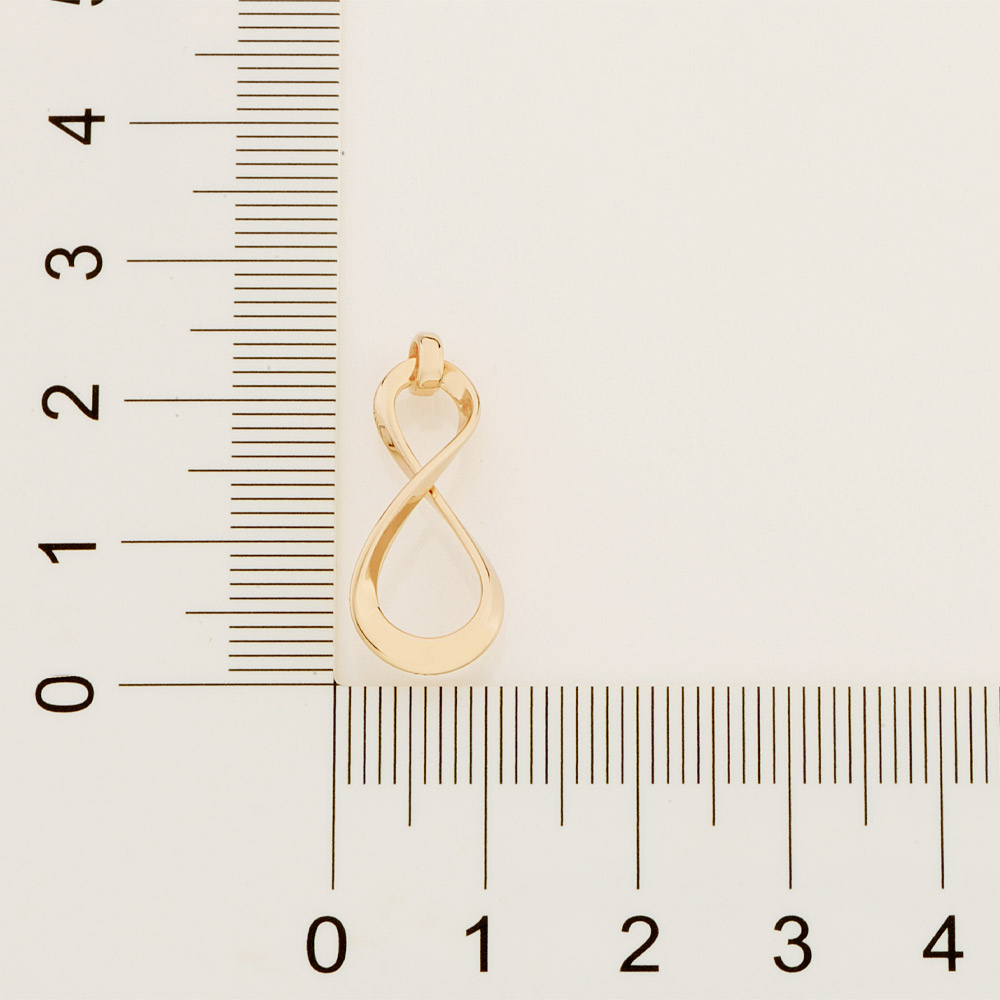 Brinco Rommanel Infinito Liso Fino 523306 Rommanel - Imagem 3