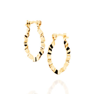 Brinco Argola Banhado a Ouro 18k 523520 Rommael