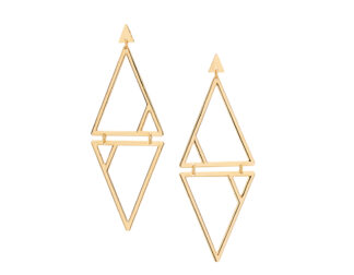Brinco 525185 Formado Por Triângulos Rommanel