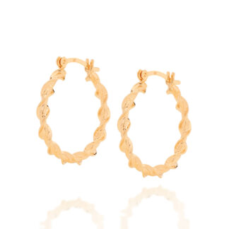 Brinco 526473 Argola Torcida Rommanel