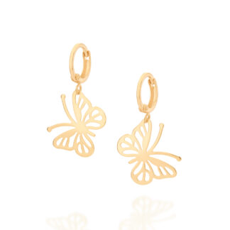 Brinco Argola Borboleta 526776 Rommanel