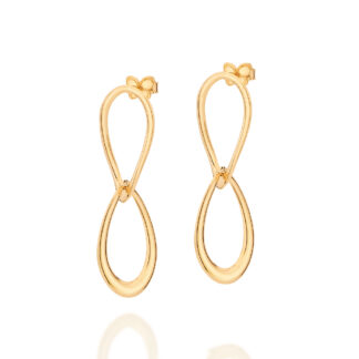 Brinco 526798 Rommanel Pendurado Peças Ovais.