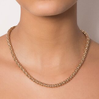 Gargantilha banhada a ouro 18k 532553 Rommanel