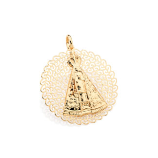 Pingente Vazado Nossa Senhora Aparecida Rommanel 541712