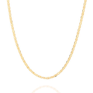 531156 Cordão Feminino Rommanel Elo Longo 50cm Diamantado