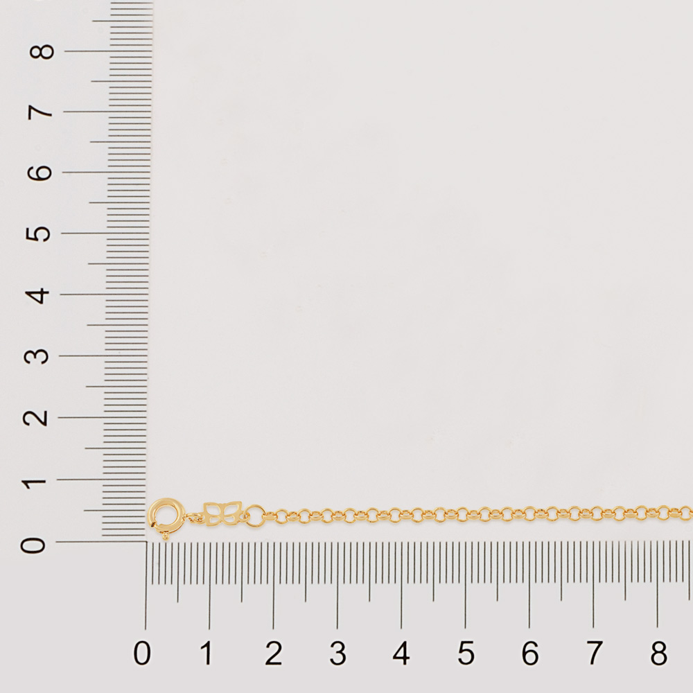 Pulseira Formado Por Fio Elo Português Rommanel 550426 - Imagem 3