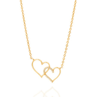 Garagantilha Corações Entrelaçados Rommanel 532113