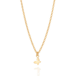 Gargantilha Com Pingente De Borboleta Rommanel 45cm 532180