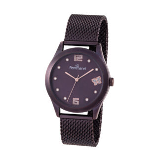 Relógio Análogico Social e Borboleta 650013 Rommanel