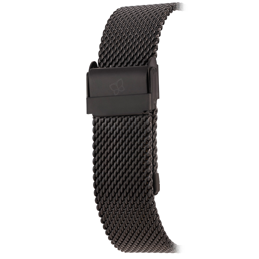 Relógio Análogico Social Preto Com Dourado 650026 - Rommanel - Imagem 4