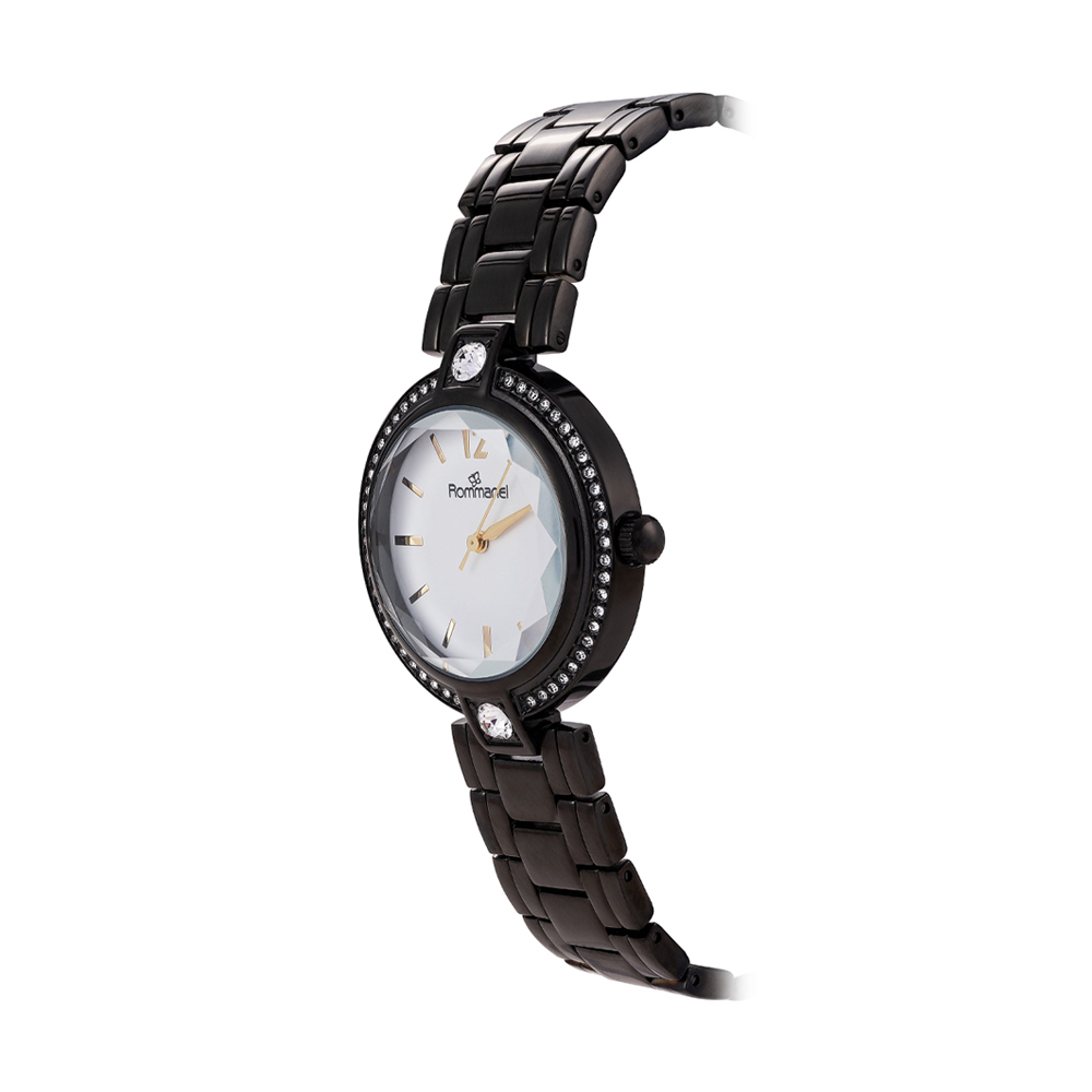 Relógio Analógico Social Preto 650055 Rommanel - Imagem 2