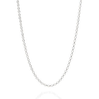 Gargantilha Rommanel 830070 elo português de prata 925 fino