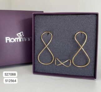 Kit Infinito Maxi brinco 527088 + Anel 512564