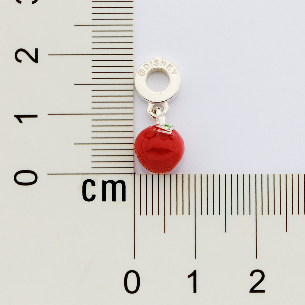 Berloque maça de prata 925 com aplicação de resina 840205 Rommanel - Imagem 4