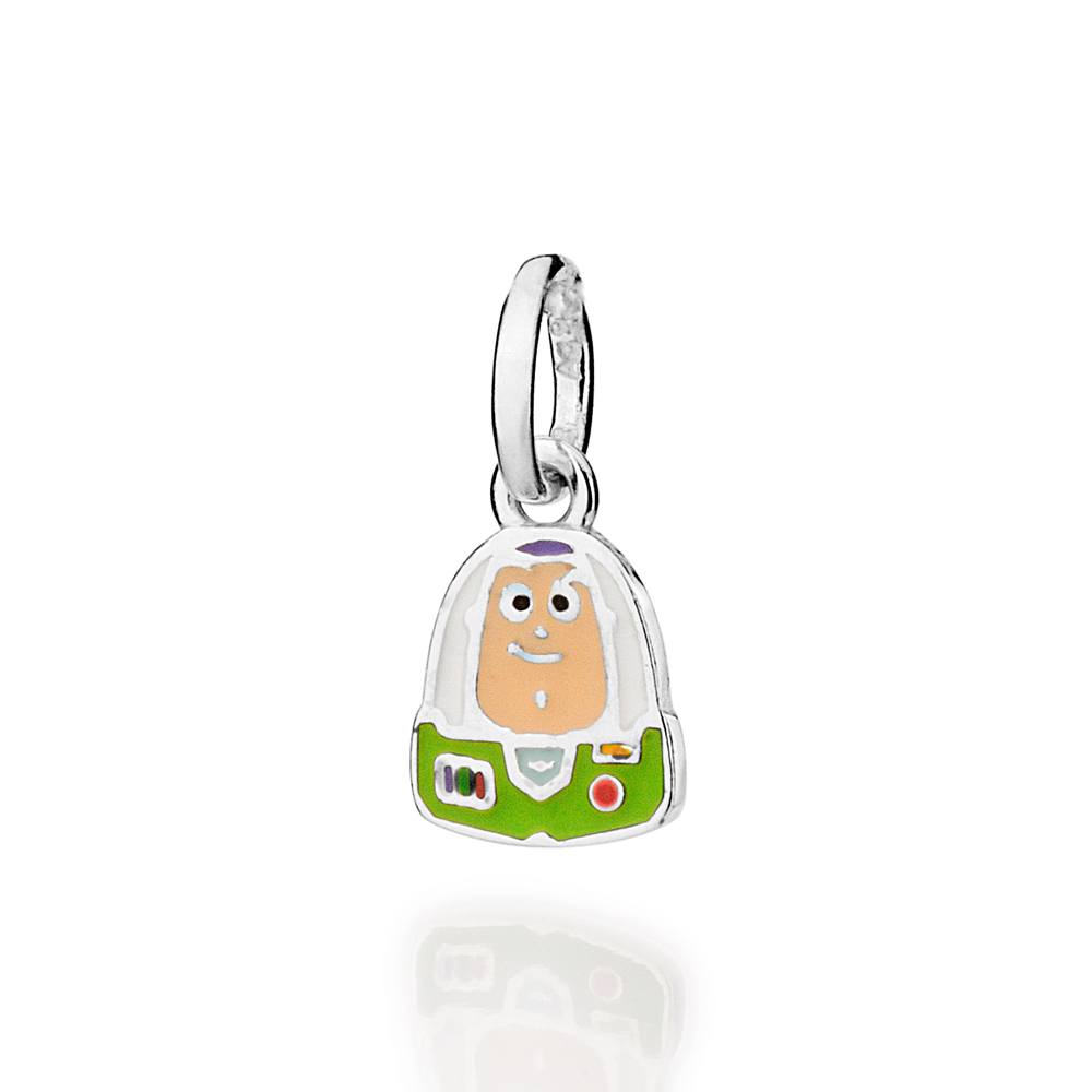 Pingente buzz lightyar de prata maciça 925 com aplicação de resina 840214 Rommanel