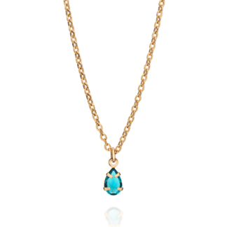 Gargantilha banhada a ouro 18k com zircônia Rommanel 532673